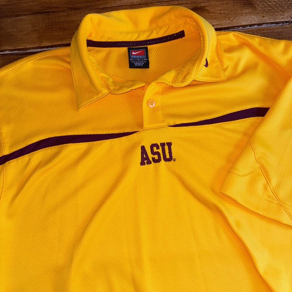 Nike Yellow Polo Shirt